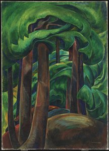 Westers Bos, c.1931 door Emily Carr