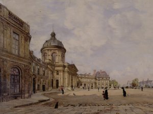 Het Institut de France, Parijs door Emmanuel Lansyer