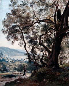 Roquebrune, 1892 door Emmanuel Lansyer