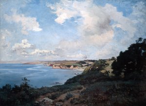 De avond, 1872 door Emmanuel Lansyer