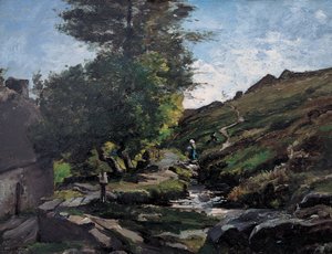 Tréboul, Moulin du Figuier door Emmanuel Lansyer