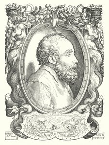 Lodovico Domenichi, Italiaanse Renaissance vertaler en schrijver door Enea Vico