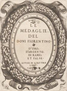 Titelplaat: Le Medaglie del Doni Fiorentino