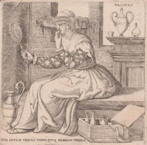 IJdelheid, 1545-50 door Enea Vico