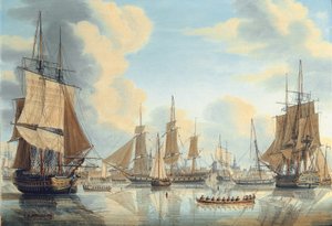De Bataafse Vloot Onder Vice-Admiraal Carel Hendrik Verhuell bij Vlissingen