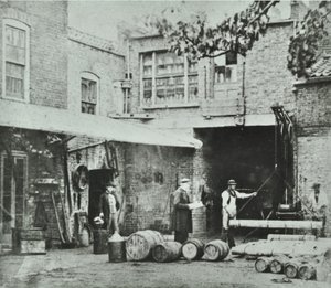 231-235 Kings Road: achtergevel, Londen, 1890