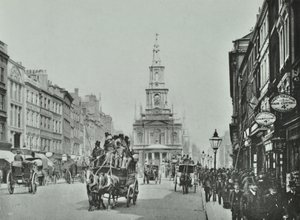 4-10 Strand, Westminster: voorgevels, 1895 door English Photographer
