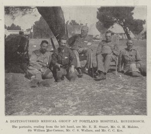 Een vooraanstaande medische groep in het Portland Hospital, Rondebosch door English Photographer