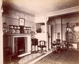 Een Norman Shaw huis in Hampstead