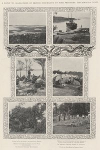 Een Antwoord op Beschuldigingen van Britse Onmenselijkheid jegens Boerengevangenen, de Bermuda Kampen door English Photographer