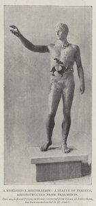 Een wonderbaarlijke restauratie, een standbeeld van Perseus, gereconstrueerd uit fragmenten door English Photographer