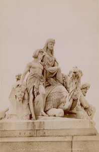Albert Memorial, South Kensington, Londen door English Photographer
