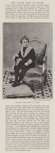 Alfonso XIII, Koning van Spanje door English Photographer