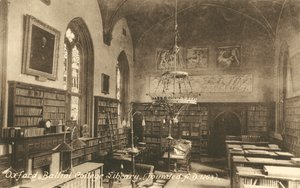 Balliol College Bibliotheek, Oxford door English Photographer