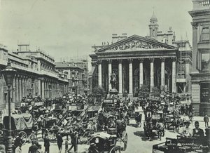 Bank of England, Threadneedle Street, City of London, 1890 door English Photographer