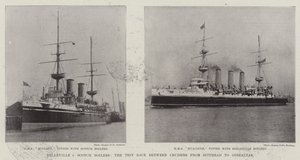 Belleville versus Scotch Boilers, de Testwedstrijd tussen Kruisers van Spithead naar Gibraltar