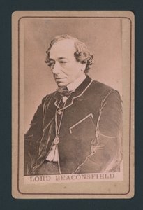 Benjamin Disraeli, visitekaartje