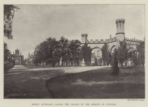 Bishop Auckland Kasteel, het Paleis van de Bisschoppen van Durham door English Photographer