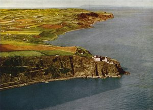 Blackhead en Islandmagee, County Antrim (kleurenfoto)