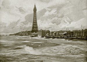 Blackpool, met zijn Eiffeltoren door English Photographer