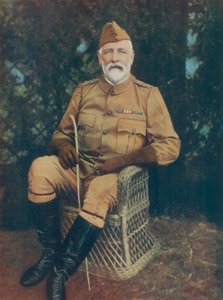 Brigadegeneraal J. G. Dartnell. Commandant van de Vrijwilligersbrigade, Natal Field Force door English Photographer