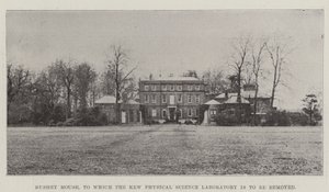 Bushey House, waar het Kew Physical Science Laboratory zal worden vernietigd door English Photographer