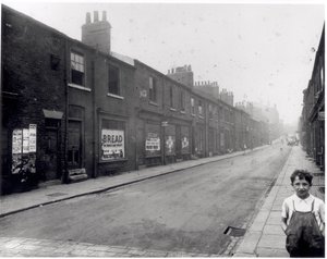 Byron Street, Leylands, Leeds, 14 augustus 1935