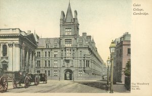 Caius College, Cambridge (kleurenfoto)