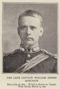 Kapitein William Henry Robinson
