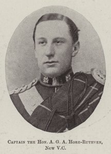 Kapitein de Eerwaarde A G A Hore-Ruthven, nieuwe VC door English Photographer