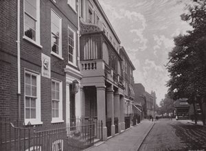 Carlyles Huis, Cheyne Row, Chelsea door English Photographer