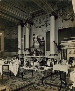 Cecil Hotel, Londen, eetzaal door English Photographer