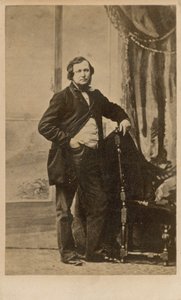 Charles William Shirley Brooks, redacteur van Punch door English Photographer