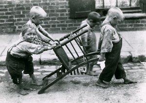 Kinderarmoede, Londen