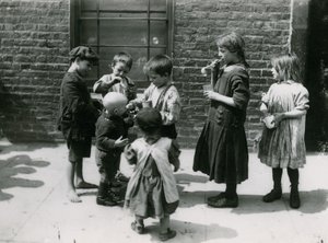 Kinderarmoede, Londen