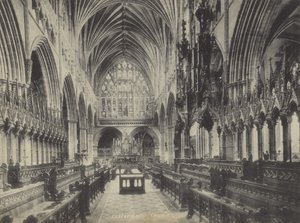 Koor, Exeter Kathedraal, Devon door English Photographer