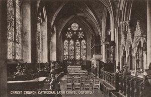 Christ Church Kathedraal, Latijnse Kapel, Oxford