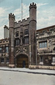 Christs College Poort door English Photographer
