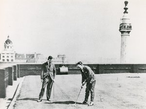 Stedelijke golfers gezien vanaf het Monument door English Photographer