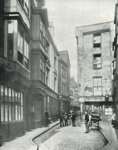 Cloth Fair, een schilderachtig stukje oud Londen door English Photographer