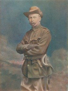Kolonel W. H. Mackinnon. Commandant van de City Imperial Volunteers door English Photographer