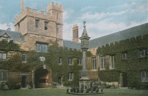 Corpus Christi College door English Photographer