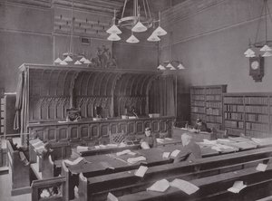 Hof van Beroep, Koninklijk Paleis van Justitie door English Photographer