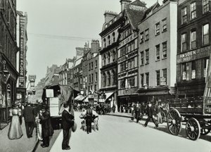 Crosby Hall, Bishopsgate: oostzijde, Londen, 1890 door English Photographer