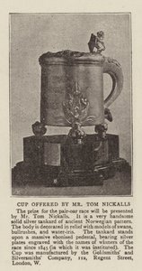 Beker aangeboden door de heer Tom Nickalls