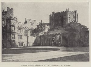 Durham Castle, bezet door de Universiteit van Durham door English Photographer