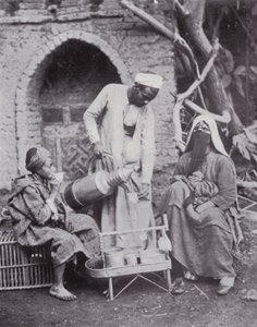 Egypte: Turkse koffie serveren in de straten van Caïro door English Photographer