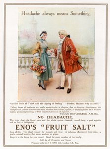 Enos Fruit Salt. Advertentie