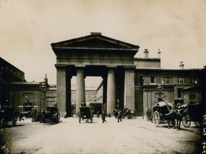 Euston Station, 1890 door English Photographer