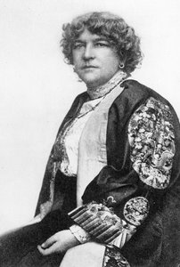 Fanny Stevenson, vrouw van Robert Louis Stevenson door English Photographer